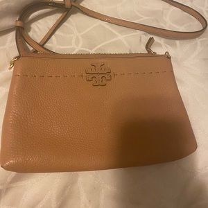 Tory Burch McGraw Tan Cross-Body